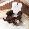Elásticos de Cabelo Estilo Coreano Embalados em Cartão com Código de Barras, Acessórios de Cabelo para Supermercado para Mulheres, Elásticos de Cabelo Espessos de Alta Elasticidade, Anéis de Cabelo Sem Marcas, Elásticos para Rabo de Cavalo Alto