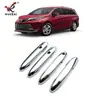 Adecuado para Toyota 21-22 Senna Manija Exterior de Puerta Modificada Cubierta Protectora Manija de Puerta Galvanizada Especial Cubierta Brillante