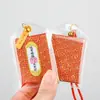 Área de Oración Tai Sui del Templo Productos Culturales y Creativos Bolsa de Incienso de la Montaña Putuo para la Paz y la Buena Fortuna Amuleto Colgante Portátil Bolsa de Incienso