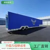 Semirremolque Transportador de Coches con Elevador Hidráulico, Plataforma de Remolque de Exportación para Transporte de Vehículos Ligeros, Semirremolque Transportador de Coches de Seis y Ocho Posiciones