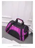 Bolsa de Viagem Portátil com Alça de Ombro e Transversal, Respirável, de Malha, para Animal de Estimação Gato, com Almofada de Algodão de Inverno
