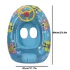 Venta al por mayor transfronteriza de Botes inflables para jugar en el agua, Flotadores de agua, Flotadores para bebés, Flotadores con asiento para niños, Flotadores inflables para natación