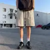 Xintang Roupas Masculinas Atacado Primavera e Verão Novos Shorts de Cinco Pontos Finos com Toque Fresco Masculinos Largos Casuais Cintura Elástica Estilo Hong Kong Shorts