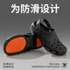 Zuecos simples antideslizantes para hombre, modelo nuevo 2025, sandalias cerradas antideslizantes tipo slip-on para mujer, adecuadas para usar al aire libre en verano