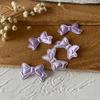Asas de anjo de pelúcia Tecido Orelhas Fita Arco Decoração Lace Bordado Pano Adesivo Feito à Mão DIY Material