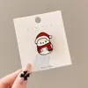 Broche Rena de Natal Broche Fofo do Papai Noel Presente Pequeno Criativo Enfeite de Distintivo Árvore de Natal de Pelúcia
