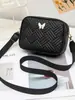 Bolsa Cruzada Acolchada Bordada de Moda Casual Estilo Nacional para Viajes Diarios Bolsos Compactos para Dama Bolso de Hombro