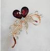 Novo broche liga de alta qualidade strass corsage Pérola borboleta acessórios de moda fábrica fornecimento direto em estoque