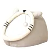 Casa para Gatos para Todas las Estaciones, Casa de Verano para Gatos, Cama Cerrada para Gatos Pequeños, Casa de Verano para Perros, Suministros de Calentamiento para Invierno