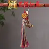 Colgante de Borla Caballo del Zodiaco Yuanbao Pintado Sándalo Morado Año del Caballo Colgante de Llavero Arte Ming Xian Yuan Sándalo Caballo Cadena para Teléfono
