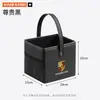 Caja de almacenamiento plegable multifuncional para coches, cesta pequeña, papelera para coche, portaparaguas para asiento trasero