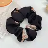 Anillo para el pelo de intestino grueso de oso de tela para mujer, goma simple, coleta para mujer, cuerda para la cabeza de cerdo grande de intestino grueso para adulto, celebridad de Internet, accesorios para el pelo de hada
