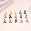 Broche Lazo Rosa Insignia Internacional de Prevención y Tratamiento del SIDA Contra el Cáncer de Mama Corazón Publicidad Benéfica Prevención Logo de Salud Accesorios