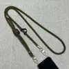 Cordón para Teléfono Móvil, Correa para el Cuello Cruzada, Cordón Antiperdida Ajustable con Doble Hebilla, Correa para Teléfono Móvil Unisex para Exteriores, Cordón para Bolso