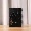 A4 al por mayor se puede imprimir con logo, no reflectante, se puede reescribir, modificar, anotar, soporte para partituras musicales, piano, banda coral, soporte para partituras musicales