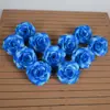 Cabezas de flores de rosa artificiales, flores de seda, flores artificiales para decoración de bodas, pared de flores hecha a mano para DIY, materiales para fondo de fotografía