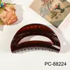 Qiyue Clip de Agarre de Aceite en Spray UV de Alta Gama para PC Transfronterizo Pinza para el Cabello de la Parte Posterior de la Cabeza Accesorios para el Cabello Pinza Grande de Tiburón Tocado para Mujeres