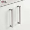 9*9 moderno simple transfronterizo comercio exterior internacional gabinete armario mueble tirador aleación de aluminio tirador de puerta de gabinete spray negro