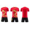 Uniforme de barco dragão uniforme de treino de corrida de barco dragão roupa esportiva com padrão de dragão uniforme de futebol masculino terno atacado impressão impressão