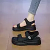 Sandalias Deportivas de Verano para Mujer para Exteriores con Sensación de Caminar sobre las Nubes, Nuevo Modelo 2026, Aptas para la Playa, Chanclas Casuales Cómodas de Suela Gruesa que Combinan Bien con Vestidos