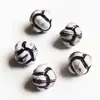 Cuentas Acrílicas con Patrón Retro Material DIY Hecho a Mano Accesorios de Joyería con Cuentas Cuentas Sueltas