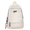 Mochila para Estudiante Universitario Hombre Mochila de Lona Estilo Japonés Ins Simple Gran Capacidad Bolsa de Viaje Mochila para Estudiante de Secundaria y Preparatoria