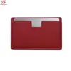Paleta Criativa Nova Couro Aço Inoxidável Espelho Espelho de Mão Feminino Espelho de Maquiagem Espelho Portátil Feminino para Retoque Personalizado