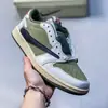 Tênis de Basquete Putian Puro Original Aj1 Jordan 1 Ano do Cavalo Tênis Confortáveis Versáteis para Homens e Mulheres Moda Casual Esportes Comutador Tênis da Moda