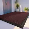 Felpudo de Seda Elástica para Puerta Principal, Alfombra de Malla Elástica, Antideslizante para Exteriores, Uso Comercial y Doméstico, Antideslizante y Resistente al Desgaste