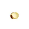 Pulsera de cuentas de cobre color oro de 14K, cuentas retorcidas en espiral, cuentas retorcidas triangulares, accesorios de cuentas