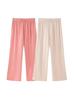 Aliexpress Transfronterizo Venta al por Mayor Nuevo Europeo y Americano para Mujer Mangas Largas con Cordones Estilo Holgazán Tops + Trajes de Pantalón