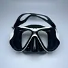 Máscara de Buceo de Silicona para Adultos Marco Grande Equipo de Snorkel Vidrio Templado Protector de Nariz Antivaho Gafas de Buceo Máscara