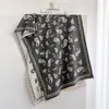 Bufanda Jacquard de Cachemir Nueva Otoño/Invierno 2026 para Mujer, Chal de Estilo Ins para Habitación con Aire Acondicionado de Gama Alta, Calentador de Cuello Grueso y Cálido