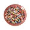 Juguete de Comida Miniatura Modelo de Paleta de Caramelo Colorido 3D Estéreo Decorativo Dulce Hecho a Mano DIY Accesorios para el Cabello