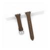 [Estilo Largo Casual] Adecuado para Apple Watch Generaciones 1-11 Se Correa de Cuero Genuino con Patrón de Lichi iWatch