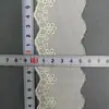 Tecido de Renda Rayon 3-7cm Bordado Perfurado Roupas Renda Lingerie Roupas Infantis Acessórios de Renda Pode Ser Tingido