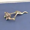 Tortuga grulla de latón macizo vintage tortuga grulla objeto antiguo talla antigua mascota de té decoración artesanía de escritorio pequeños adornos