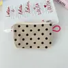 Nuevo Monedero Floral de Pana Bolso de Almacenamiento Casual Bolso Portátil para Guardar Monedas Bolso de Viaje para Lipstick