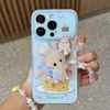 A capa de celular Culinary Rat é adequada para Apple 17 Pro Max, iPhone 16 e Huawei, com uma capa macia com janela em formato de coração