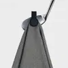 Toalha de Golfe, Pano de Limpeza de Taco de Golfe Magnético, Toalha Esportiva de Microfibra Absorvente de Suor com Gancho