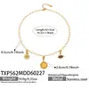 Misterio y Elegancia: Collar y Pulsera con Colgante de Cruz Sol Corazón Estilo Retro Lujo Ligero Juego de Joyería Versátil de Acero Inoxidable