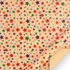 Fornecimento Exclusivo Transfronteiriço de Papel de Presente Feliz Aniversário, Embalagem de Presente para o Dia dos Namorados, Papel Kraft Amarelo Vintage, Papel em Rolo de Tamanho Grande