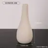 Jarrón Cerámico de Rayas Verticales Sencillo Estilo ins Adorno para Arreglo Floral de Sala de Estar Escritorio Nórdico de Lujo Ligero Jarrón Decorativo para Flores Secas