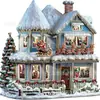 Nuevos Productos Transfronterizos, Artesanías, Colgantes para Coche, Decoraciones para el Hogar, Árbol de Navidad Creativo, Papá Noel, Adornos Colgantes Acrílicos