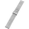 Adecuado para correa de acero apple apple iwatch 8/SE/7/6 un eslabón hebilla Huawei correa de acero slub metálico