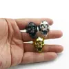 Comercio Exterior Joyería Personalizada Hip-Hop Cabeza de Dragón Calavera Anillo para Cigarrillos Anillo Abierto para Hombres Joyería Exagerada Punk Venta al por Mayor