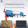Forno de carbonização contínua de casca de arroz, novo tambor de máquina de carbonização de casca de arroz, equipamento de carbonização de casca de arroz com economia de energia