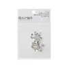Decoraciones para Uñas: 50 Piezas de Diamantes Redondos Blancos Transparentes y de Colores Irregulares para Uñas, Decoraciones Brillantes de Diamante para Uñas