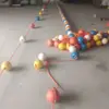 Boia de espuma com corda para fixação Área de Barreira de Canal para Corridas de Barco-Dragão Caiaque Boia de Advertência para Superfície da Água