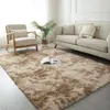 Alfombra de sala de estar estilo ins de pelo largo, alfombra de mesita de noche para dormitorio, alfombra para mesa de centro, alfombra para ventanal, popular en línea, directo de fábrica, venta al por mayor con envío gratis